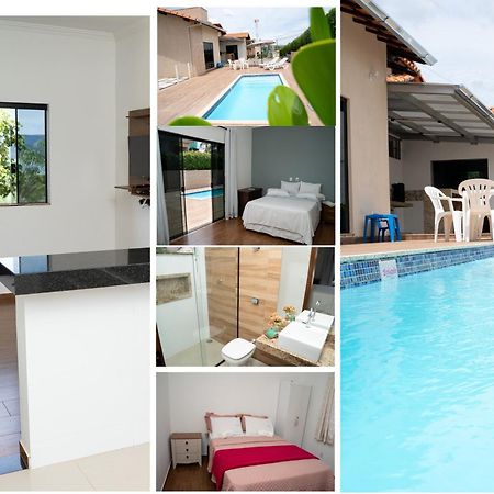 Casa Com Piscina Vista Para Lago, 03 Quartos Confortaveis Capitólio Kültér fotó